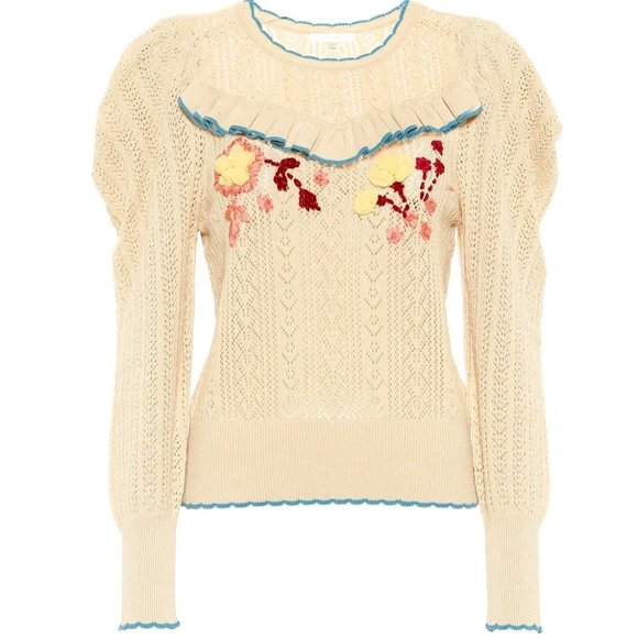 LoveShackFancy Rennley Sweater - Picture 2 of 15